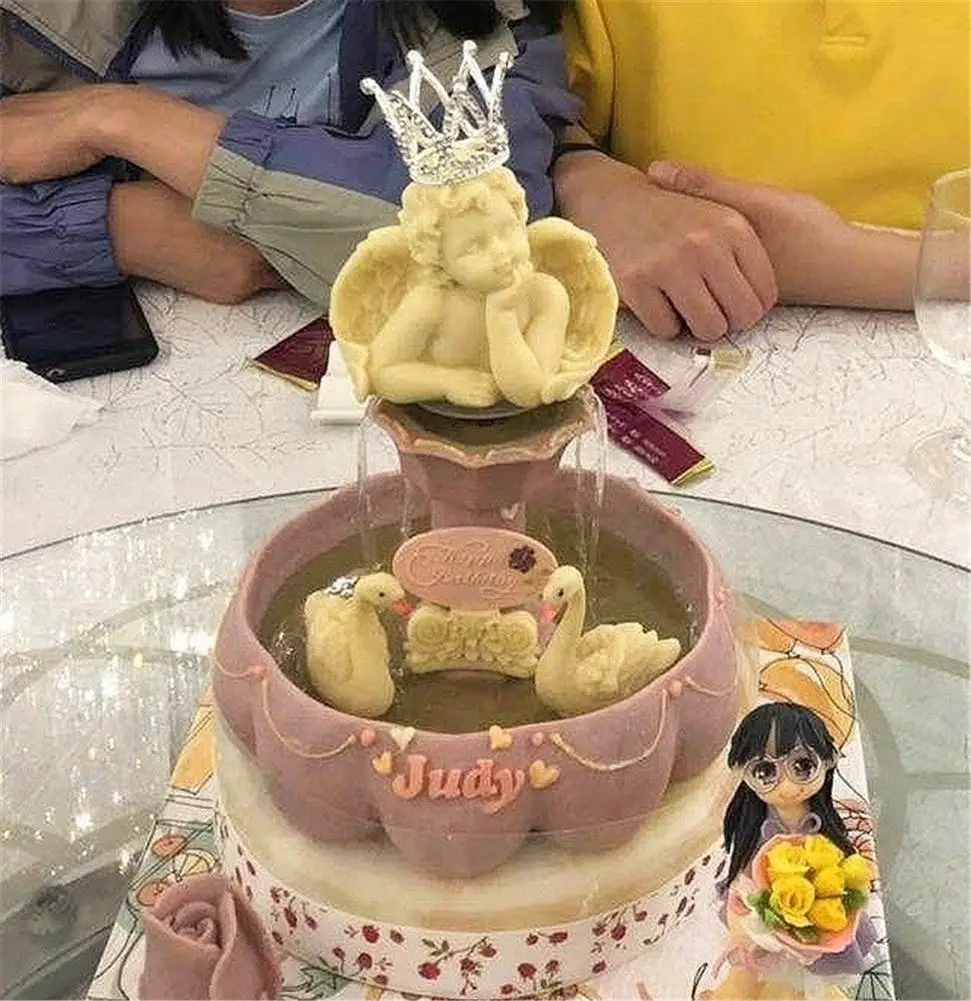 Силиконовая форма для свеч пресс форм 3D Ангел мыло ручной работы формы гипсовая