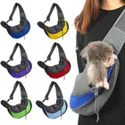Сумка-переноска для щенков, Сетчатая Сумка на плечо из ткани Оксфорд, для путешествий и прогулок с питомцами, Размеры SM