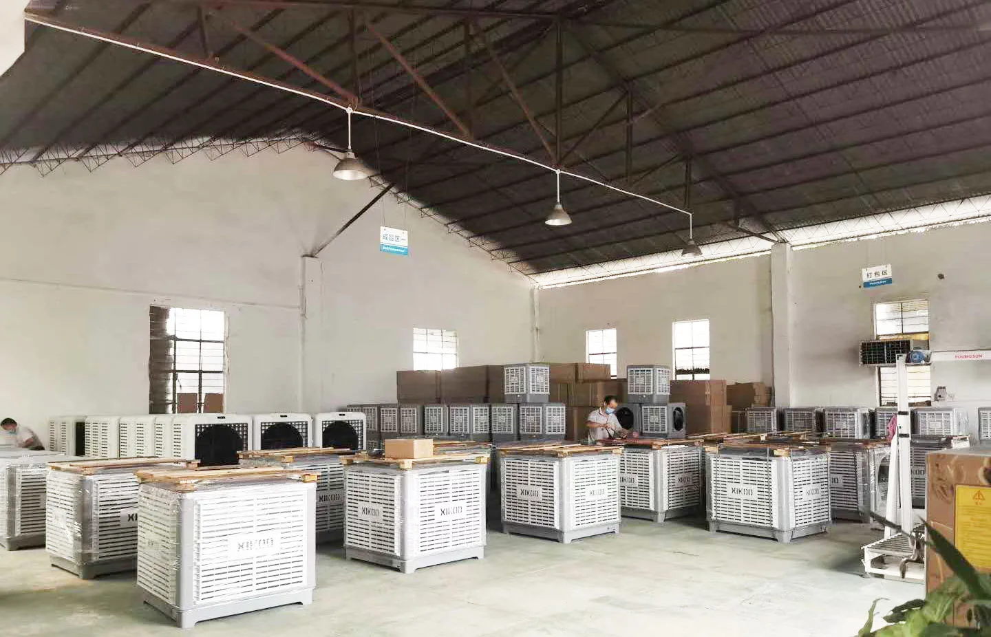 

industrial evaporative air cooler with timer led display remote control