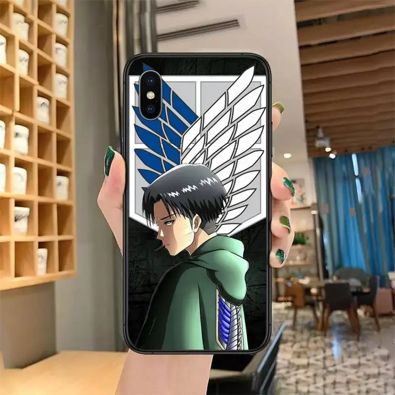 

Anime Japanese attack on Titan Phone Case for iPhone 11 12 mini pro XS MAX 8 7 Plus X XS XR