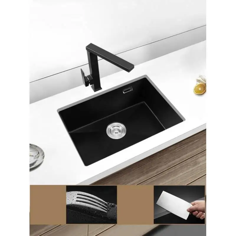 Черная портативная кухонная раковина | Обустройство дома
