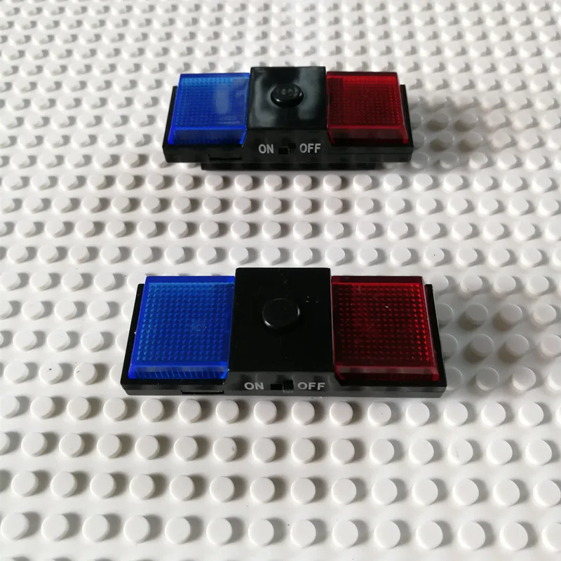 1 шт. Детский конструктор полицейская сирена|Блочные конструкторы| |