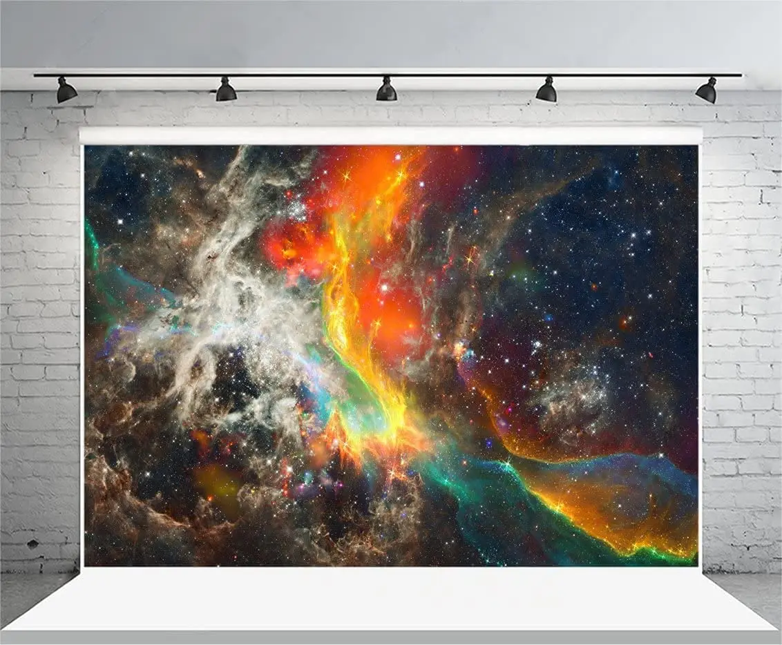 

Фон для фотосъемки Фантастическая Туманность аэрокосмический звездное небо Вселенная Галактика Космос Млечный Путь Космос наука