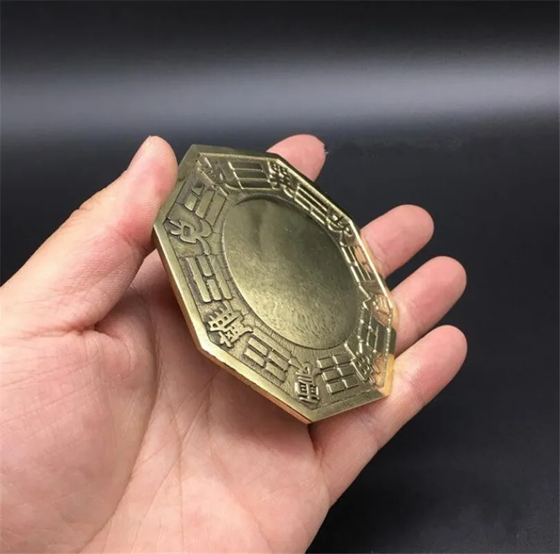 YM медная статуя коллекционные китайские латунные Резные белые облачные храмы