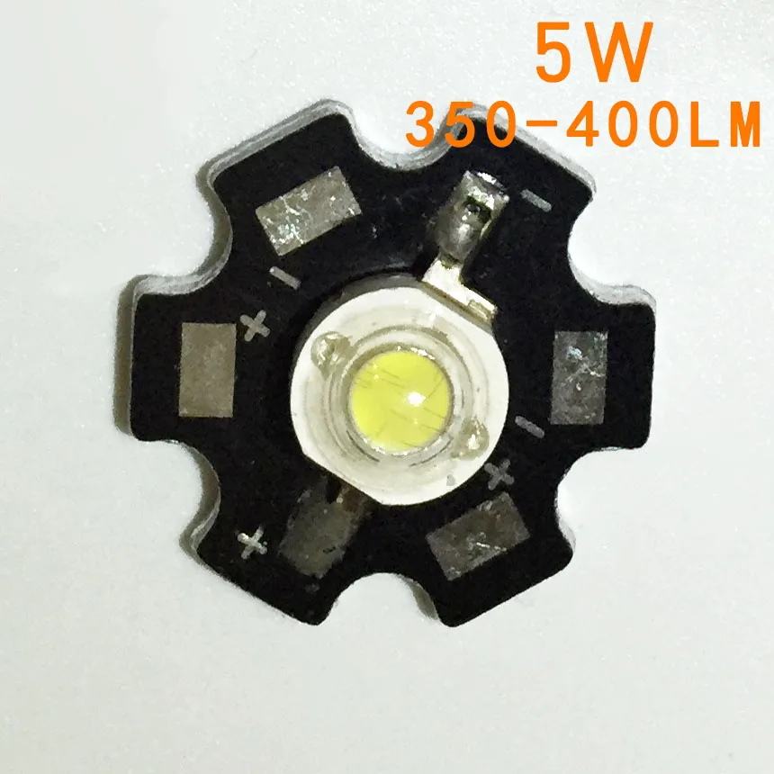 

2pcs 5W cool white LED Heat Sink Aluminum Base Plate PCB Board Substrate 20mm LM Parts/ Flashlight / Bulb Spotlight DIY lights