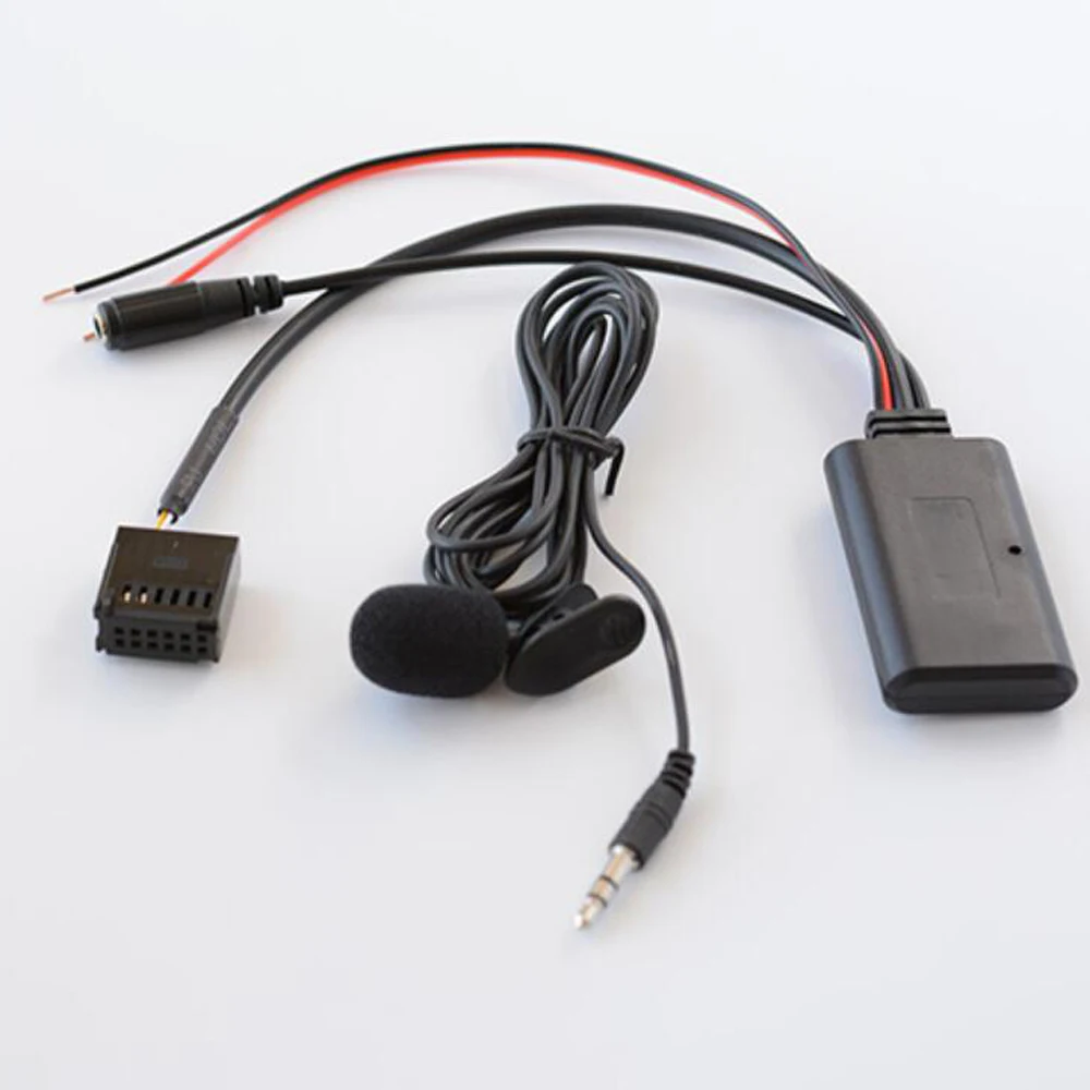 Biurlink 5 шт. 150 см 6000cd AUX Входной адаптер микрофонный кабель громкой связи 12