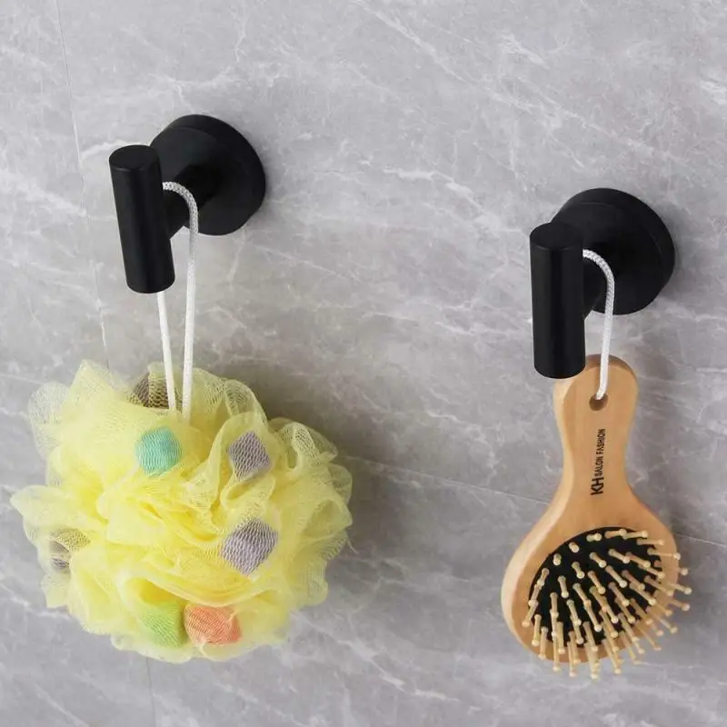 2 шт. крючок для пальто из нержавеющей стали матовая липкая вешалка полотенец