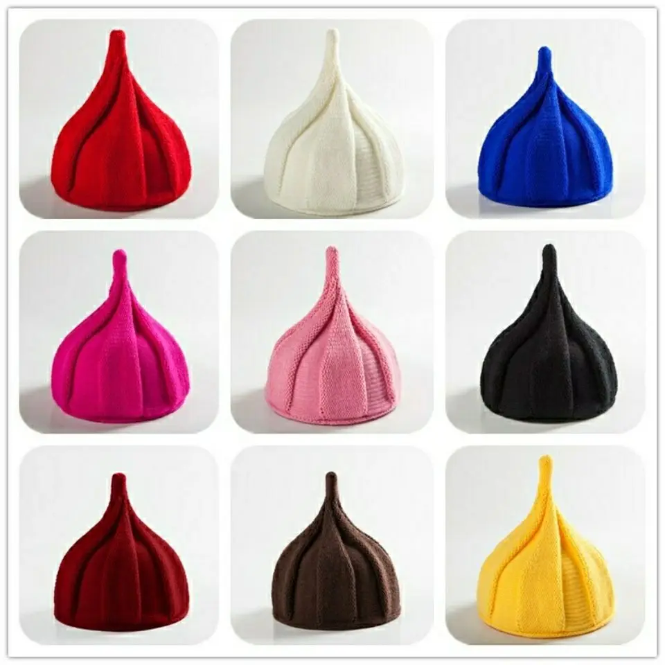 

Шапка детская осенне-зимняя вязаная в виде цветка