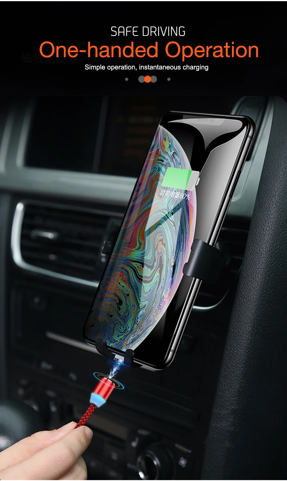 Магнитный Micro usb type-C кабель для iPhone 11 Pro XS Max 7 8 Plus samsung Android 3A кабель для быстрой зарядки и передачи данных 2 м USBC type C зарядное устройство