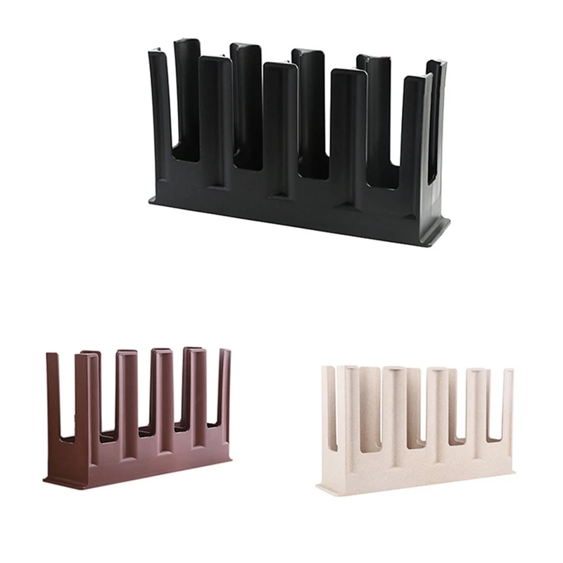 

Bar Coffee Shops Practical Shelves Office Durable Storage Rack Free Stand Paper Cup Organizer Home Dispenser