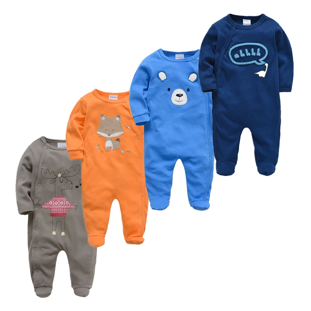 

Boy Roupas Bebe De Rompers 2020 Newborn Baby Pyjamas Infant Baby Clothes Long Sleeve pajamas Toddler Jumpsuits Baby Boy overalls