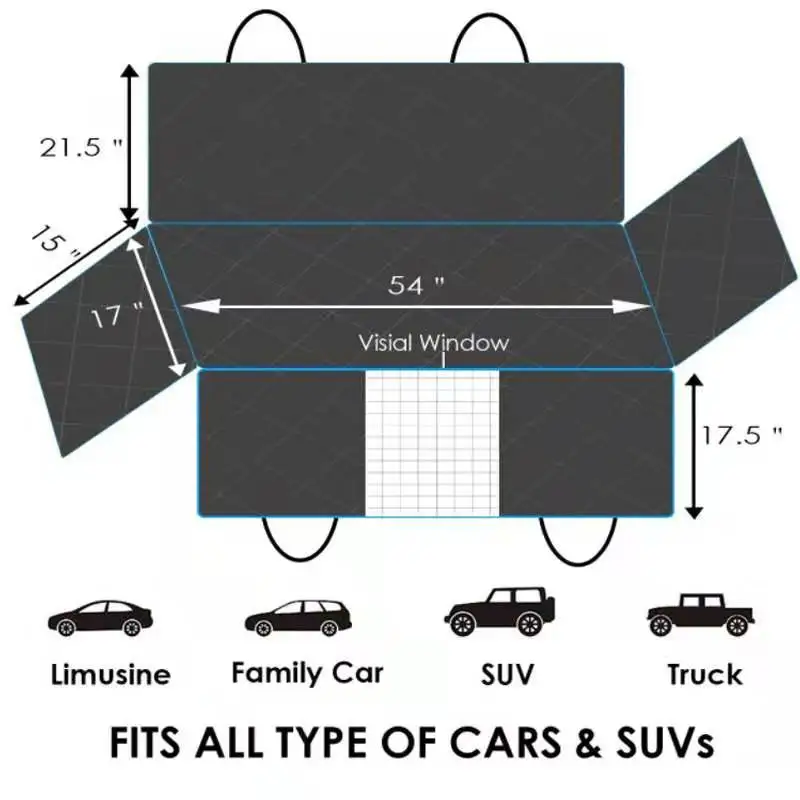Чехол для сидения автомобиля автомобильный коврик собаки Водонепроницаемый