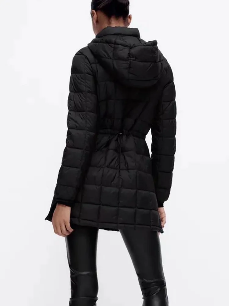 Женская Повседневная осенняя куртка ZA универсальная переносная хлопковая