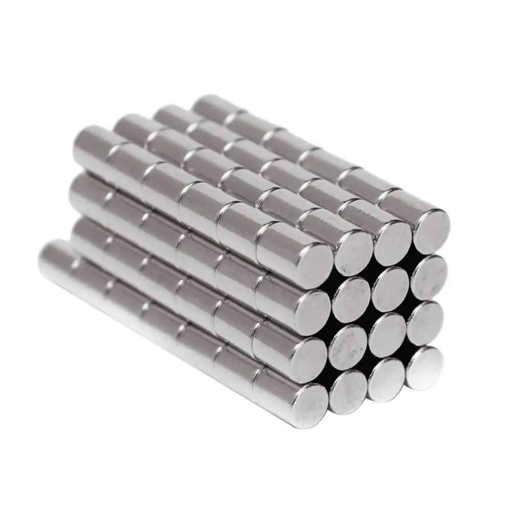 

Сверхпрочные блоки цилиндрической формы N50 3x4 мм, 50%, горячая Распродажа, 100 шт., редкоземельные неодимовые магниты