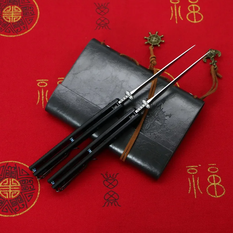 Складной нож LOVOCOO 417 с ручкой из стального нейлонового волокна лезвие S30V