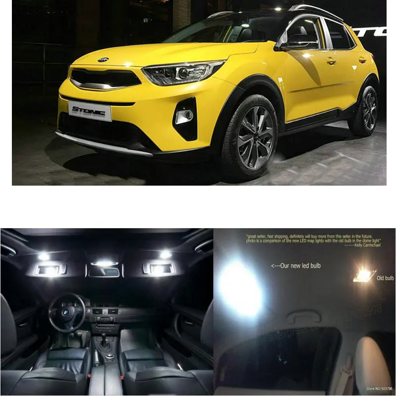 Светодиодный интерьера автомобилей светодиодные фонари для kia железным номер