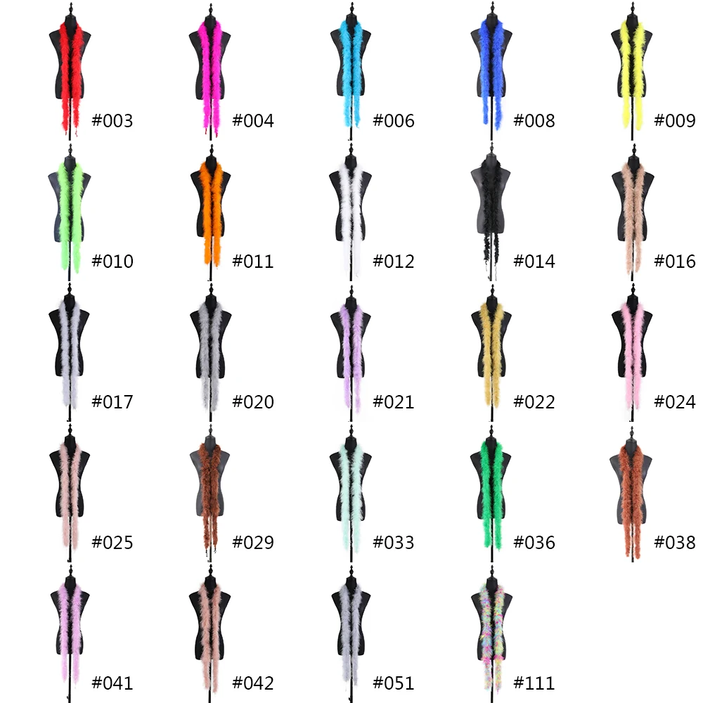 

22-25 Gram Turkey Marabou Feather Soft Scarf For Party Wedding Clothes Dress Shawl Diy Jewelry Accessory Plume Crafts Wholesale