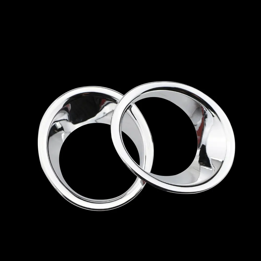 Abs хромированный автомобильный передний Противотуманные огни крышка туман