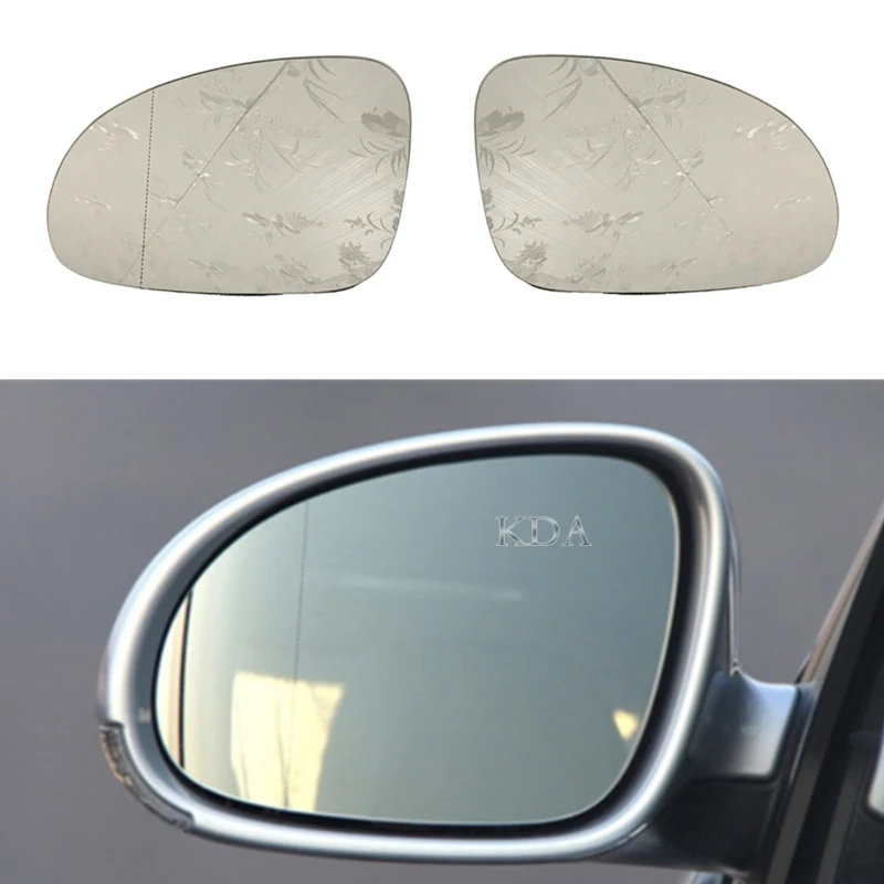 

Auto Left Right Heated Wing Rear Mirror Glass for VW PASSAT B6 2007-2011 JETTA V 2006-2011 GOLF MK5 3C0857521 3C0857522