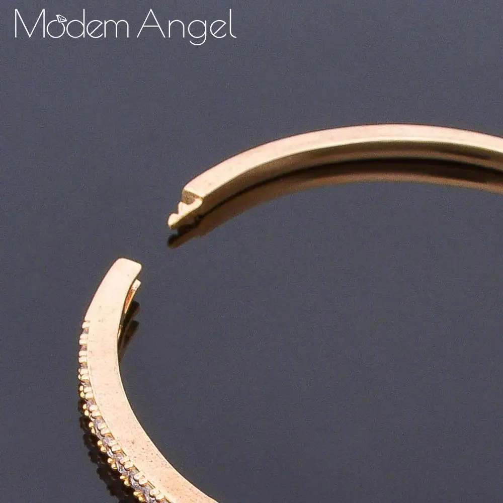 ModemAngel Luxury Round Ball bangle AAA zircon micro pave hand bracelet For Women Wedding setting | Украшения и аксессуары