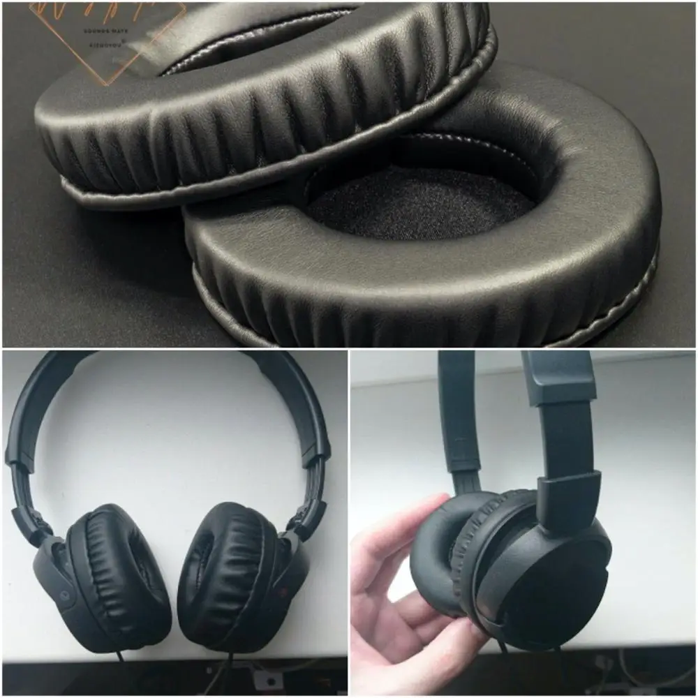

Soft Leather Ear Pads Foam Cushion EarMuff For Sony MDR-ZX110 Headphone Perfect Quality, Not Cheap Version