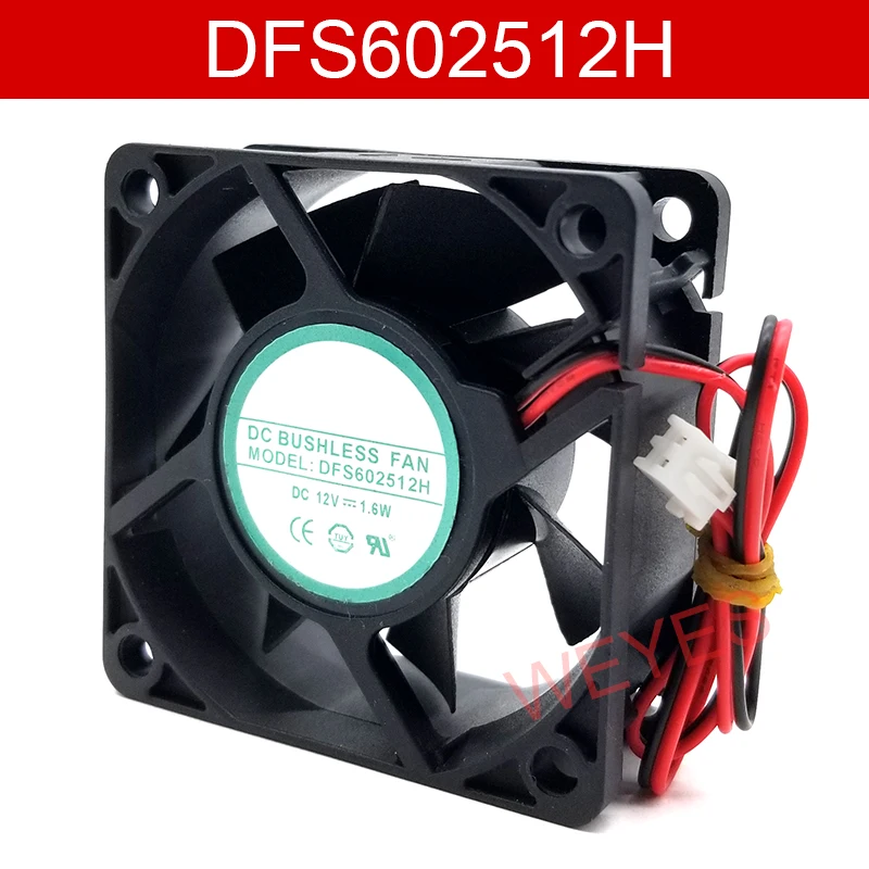 Новый бренд для DFS602512H 12V 1 6 W см 6025 2 провода видео телефон двери защиты