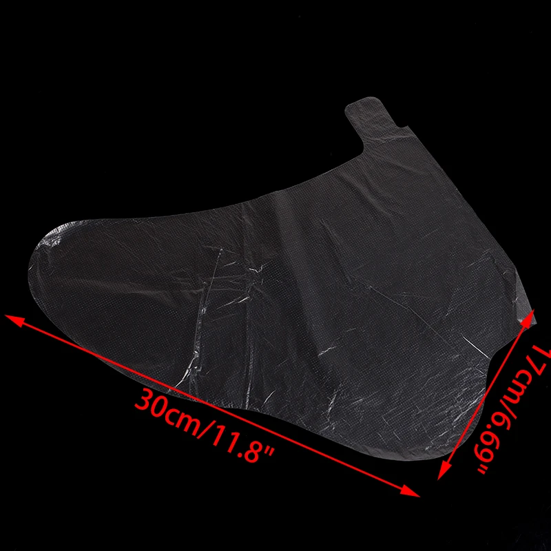 

100pcs Disposable Foot Cover Transparent Film Foot Cover for Pedicure Prevent Infection Remove Chapped Foot Covers