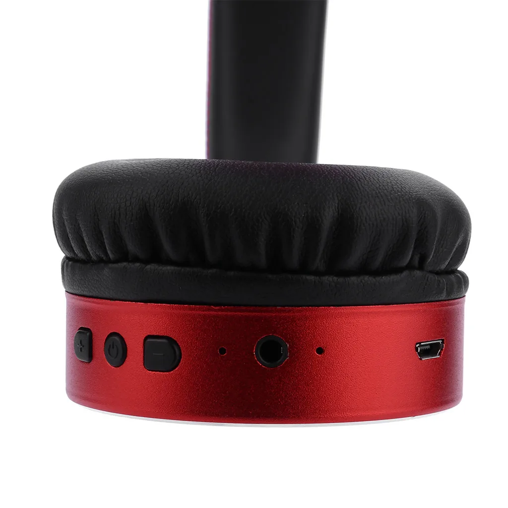 Bluetooth V5.0 Накладные наушники стерео Беспроводная гарнитура с микрофоном TF-карта и