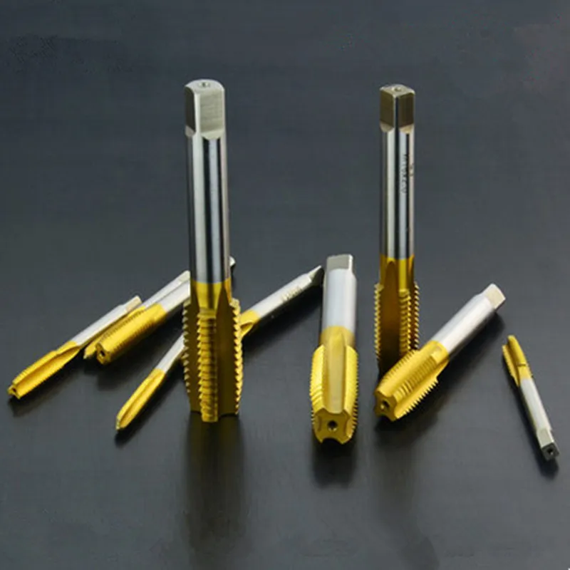 Ручное сверло спиральная точка Резьбовая пробка ручные метчики Метчик с резьбой