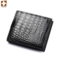 mens wallet pu leather short male purse for men luxury brand vintage crocodile pattern card purse for men money clip pocket