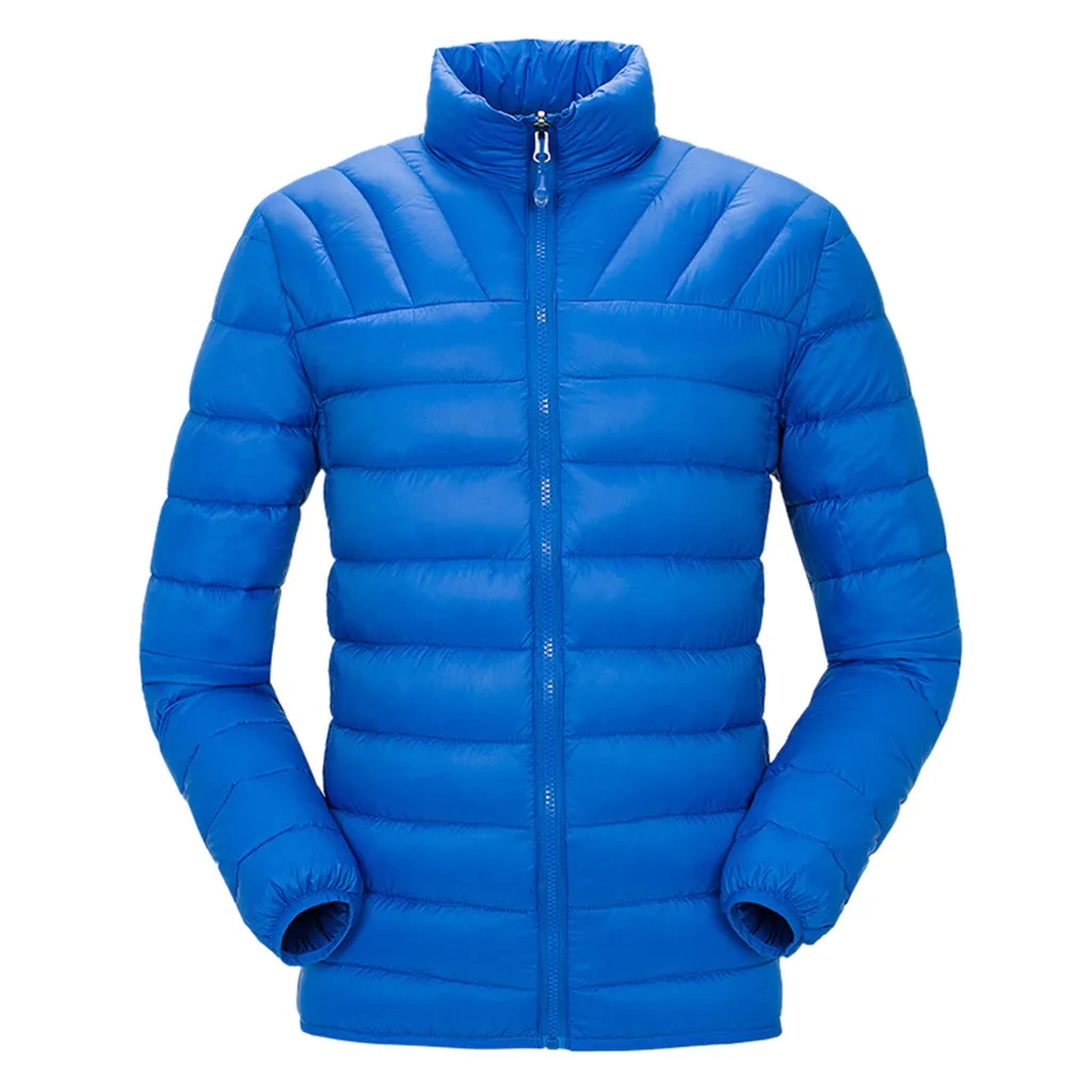 Модная мужская осенне-зимняя повседневная куртка с карманами и пуговицами