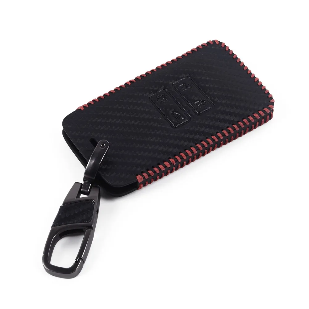 Универсальный кожаный чехол для автомобильного ключа Renault Captur Clio Megane Koleos