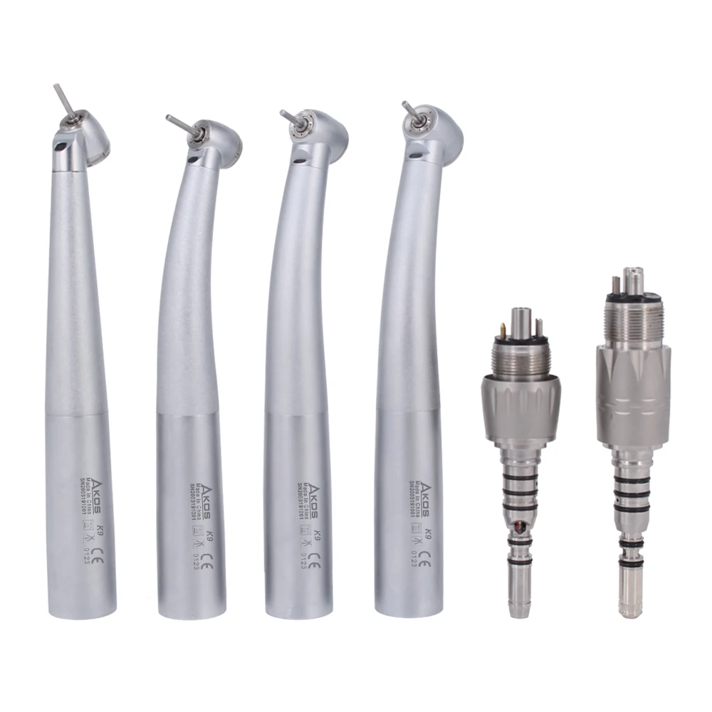 Высокоскоростной наконечник турбины quattro стоматологический волоконно