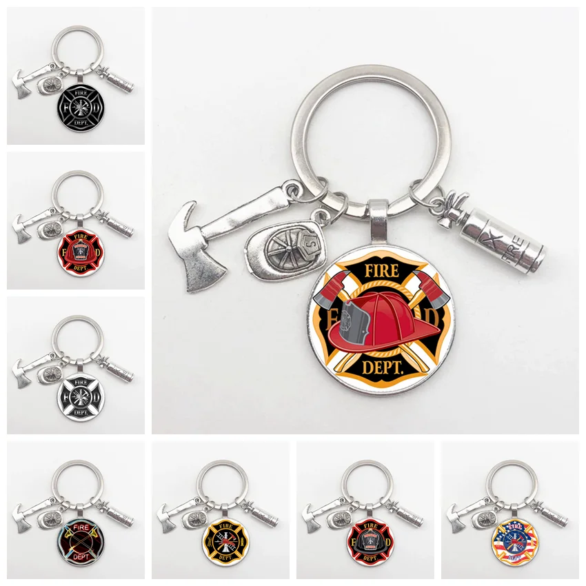 Новый Огнетушитель колпачок брелок пожарная станция огненный герой Шарм