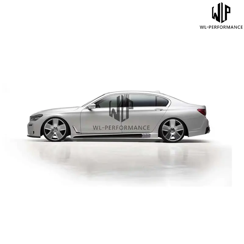 G11 G12 PP Неокрашенный Комплект кузова автомобиля передний задний бампер с