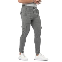 sport fitness sweatpants training jogging pants cotton streetwear slim fit mens running track pants joggers workout gym trousers