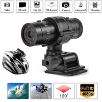 full hd 1080p dash cam motorcycle bike helmet sports action camera f9 moto bicycle dvr camcorder car video recorder for bloggers