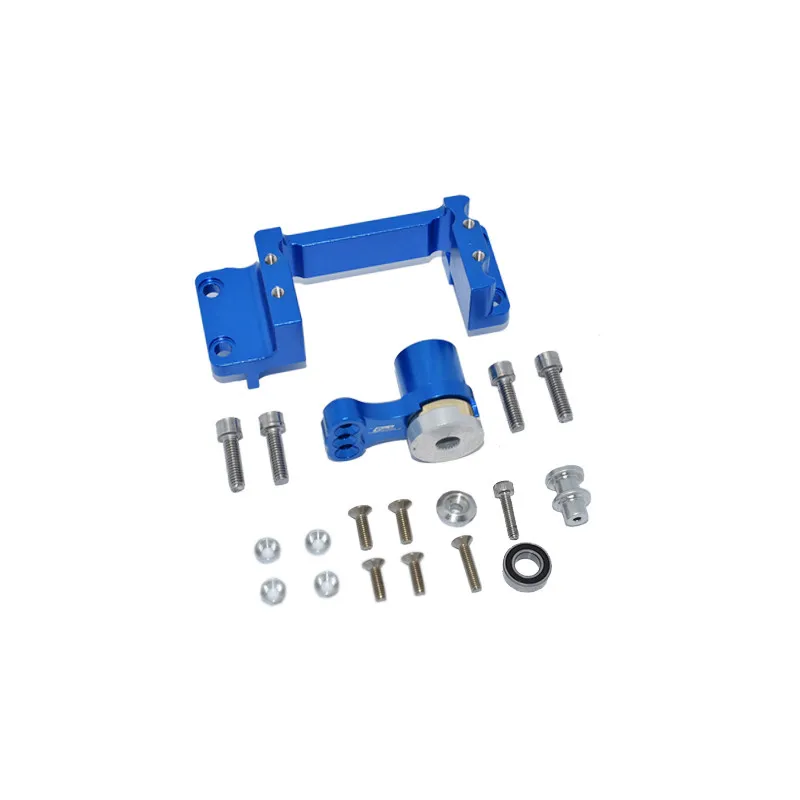 

Aluminum alloy steering gear base +25T aluminum alloy spring unloading steering gear arm set ARRMA 1/5 KRATON 8S MAKX024