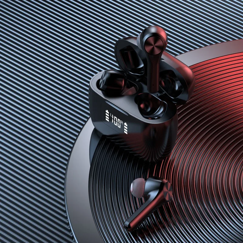 TWS Беспроводные Bluetooth 5 0 наушники зарядный чехол светодиодный дисплей