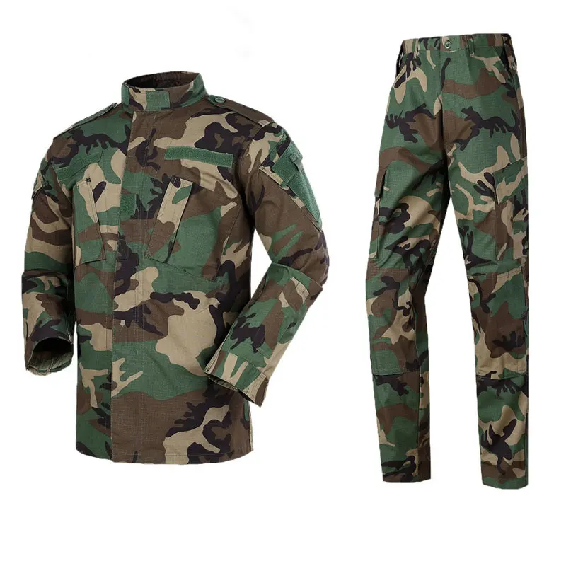 

Camouflage suit male ACU military uniform camouflage military training suit 2022