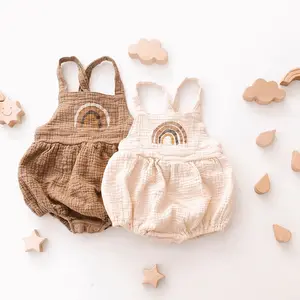 Комбинезон детский без рукавов, на возраст 0-24 месяцев, D509