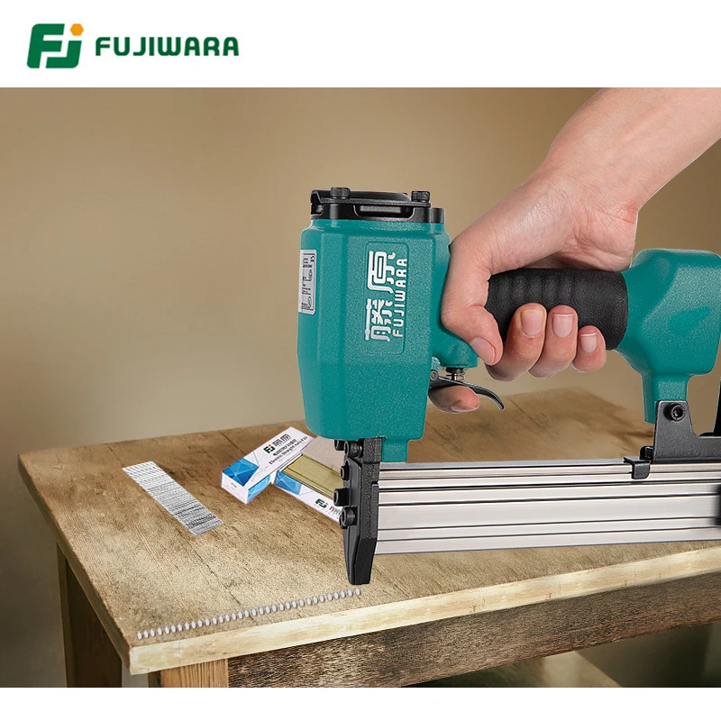 FUJIWARA пневматический пистолет для ногтей F30 прямые гвозди 422J 1013J 1022J u образный