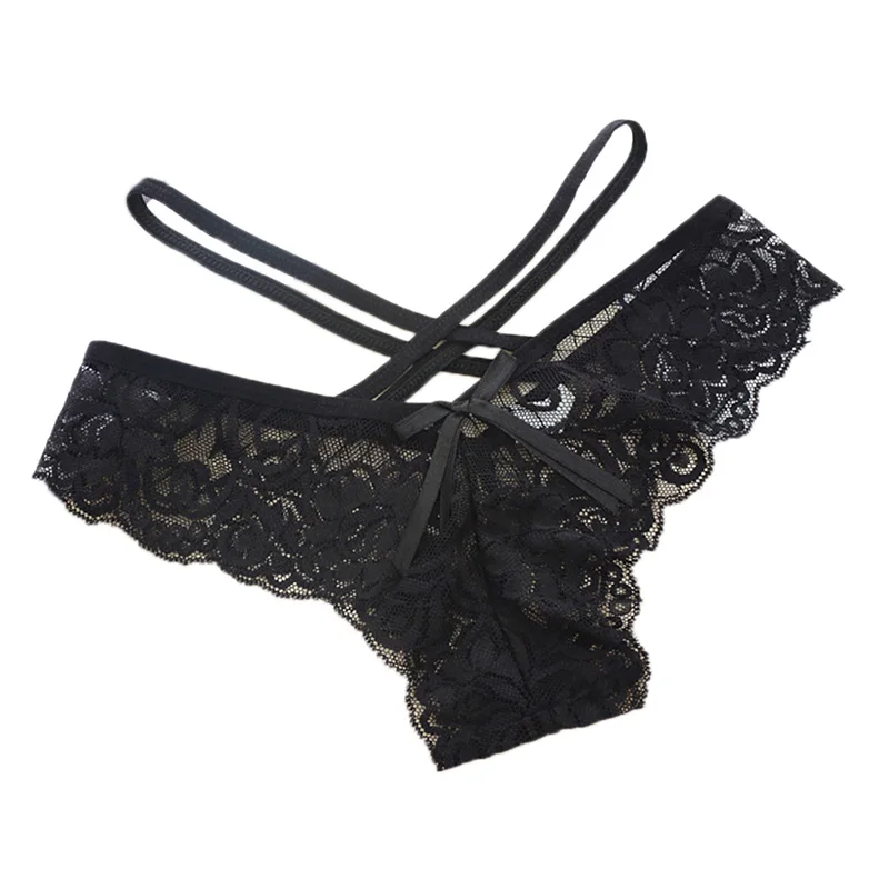 Women Transparent Lace Floral Seamless Underwear Female Panties Thongs Lingerie Girls Sexy | Женская одежда