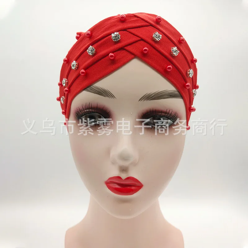 

2022 Nail Bead Drill Nail Fold Cap Muslim Ethnic Cap Cap India Cap Designer Women Winter Hats For Women Fast Free Shipping