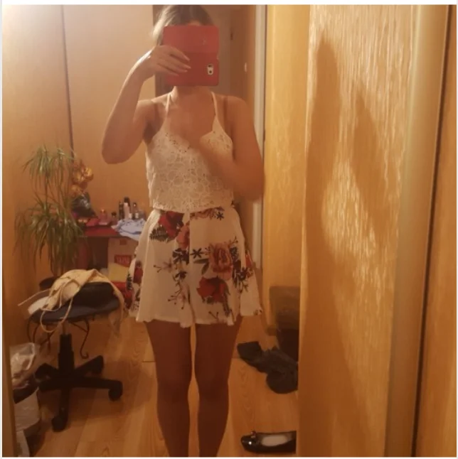 Женский комбинезон с кружевными вставками Feitong Летний бантом на спине шорты