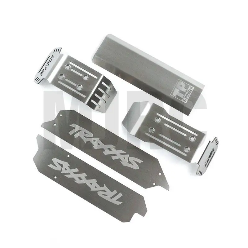 rc car traxxas 89076 4 110 maxx бампер шасси броня защ