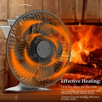 black 56 blade fireplace fan heat powered stove fan log wood burner ecofan quiet home fireplace fan efficient heat distribution