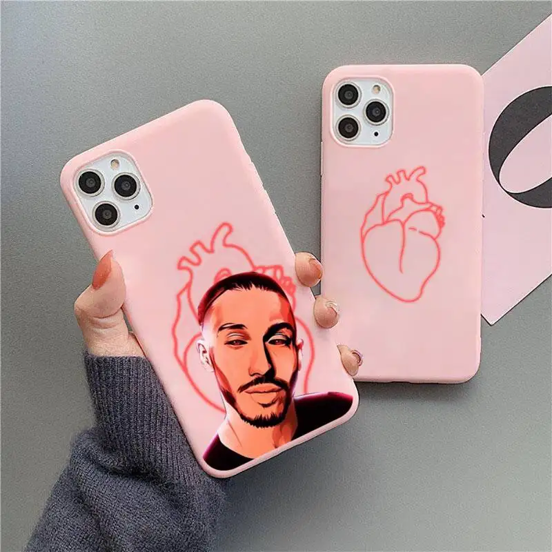 

PNL QLF Rapper singer Phone Case Pink Candy Color for iPhone 11 12 mini pro XS MAX 8 7 6 6S Plus X SE 2020 XR