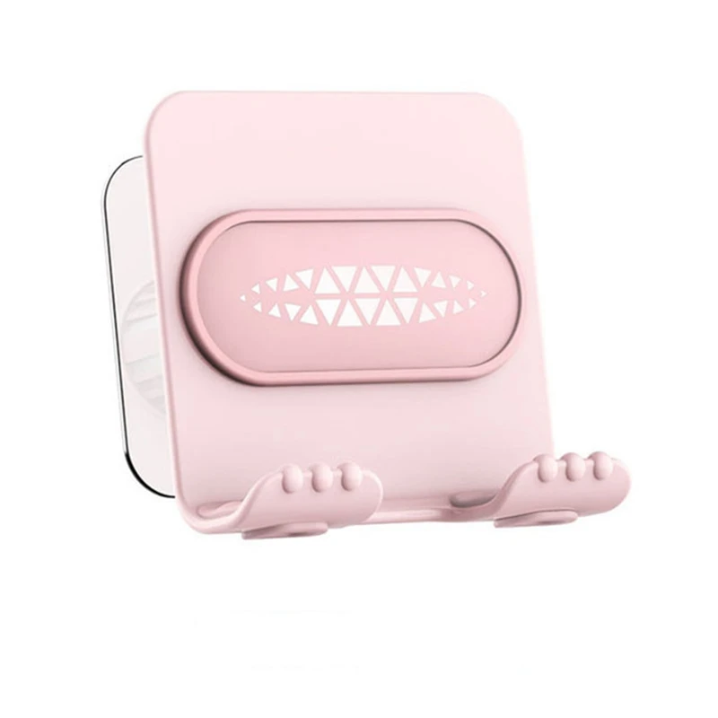 

Wall Holder For Phone Bathroom Kitchen Metal Punch-Free Bracket Live Mobile Phone Holder Accessories Cellphone Bracket