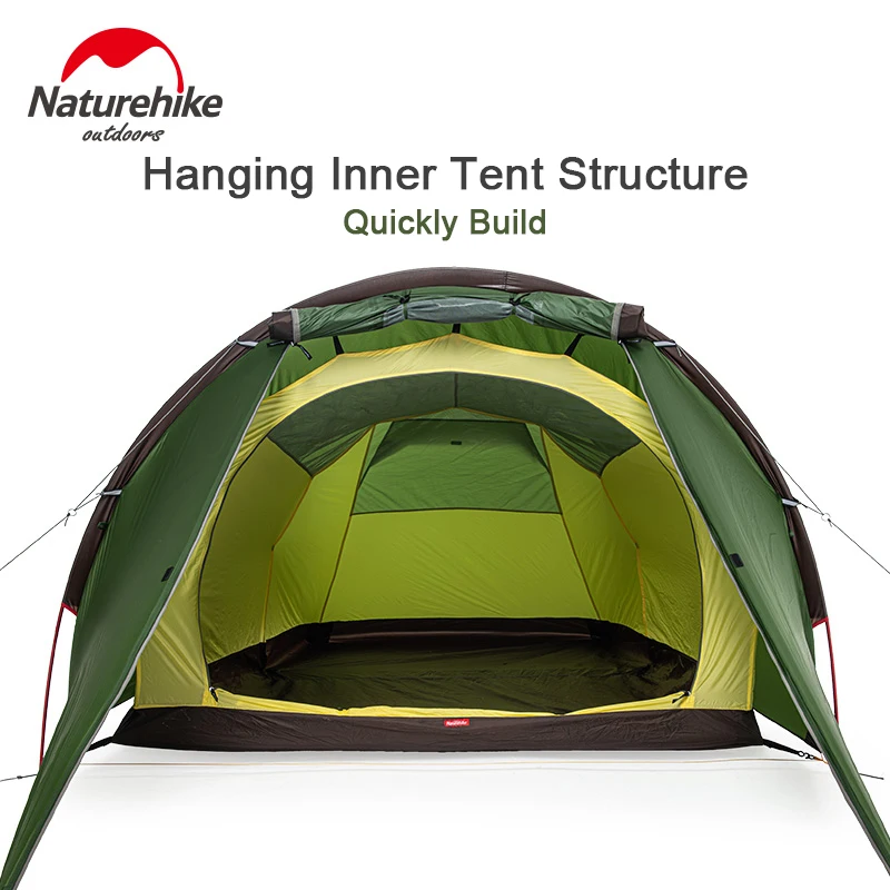 Палатка Naturehike туристическая Ультралегкая на 2 человек 20D 4 сезона 6 кг|Палатки| |